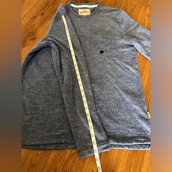 Hollister California termo long sleeve sweatshirt men’s large size blue - Picture 8 of 8